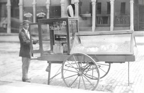 Popcorn Stand Outside Movie Theaters