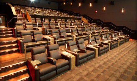 cinema with love seats