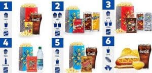 premiere cinema food prices